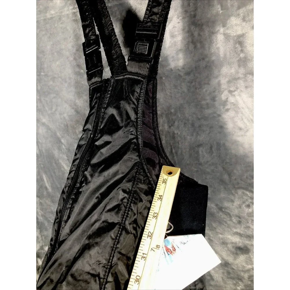 Vintage Swiss Alps Ski Suit Size 12 / Nice Vintage Black Ski - Picture 10 of 11